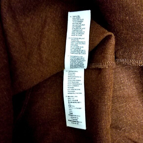 Brown Button-Front Skirt L/G By Boutique XXI - Picture 5 of 8